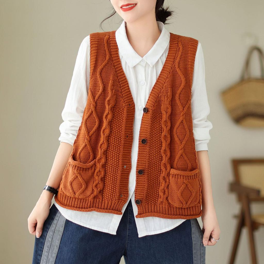 Style Women's Knitted Vests